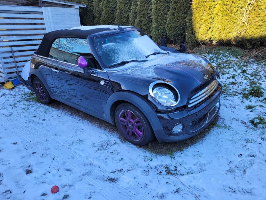 Mini Cooper cabrio 2012r 1.6 70tys full opcja