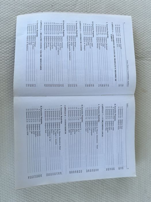 Contabilidade Analítica - Casos Práticos