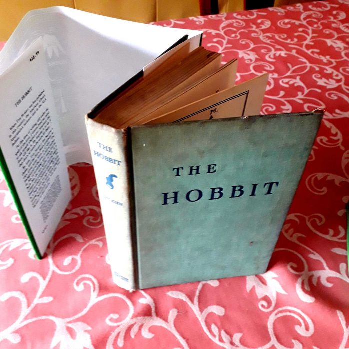 J R R Tolkien - The Hobbit (Houghton Mifflin) - Edições Raras 1963 e 1964 USA (inglês)