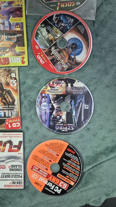 Paczka gier cały zestaw w cenie PC polskie wydania