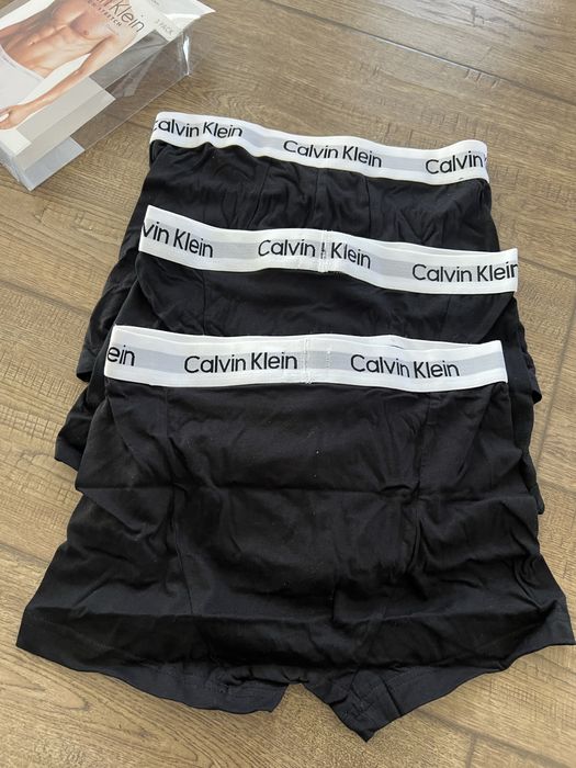 Nowe bokserki meskie Calvin romziar M czarne