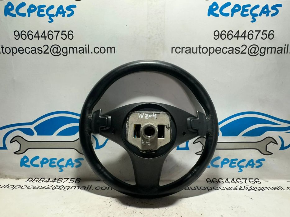 Volante Airbag Pele Perfurada Comandos Multifunções Patilhas AMG