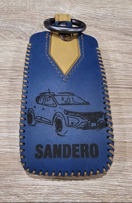 Etui pokrowiec na karte klucz DACIA Sandero Stepway (brąz)