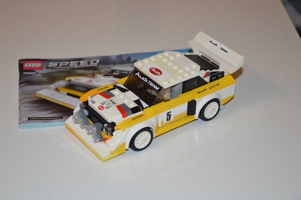 LEGO Speed Champions, klocki 1985 Audi Sport quattro S1, 76897