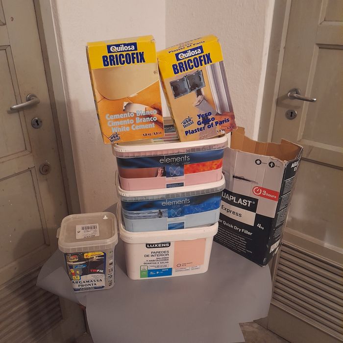 Materiais construção tintas