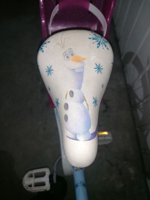 Bicicleta de criança para menina (Frozen)