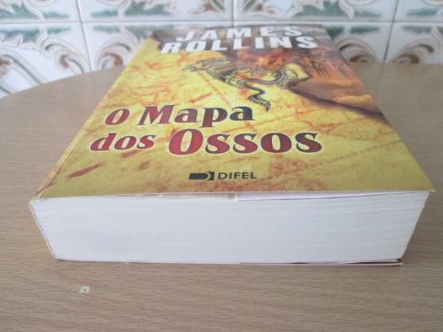 O Mapa dos Ossos de James Rollins (oferta portes)