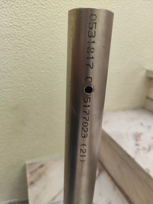 Armadura / Suporte em Aço Inox para Base de Chapéu de Sol em Betão