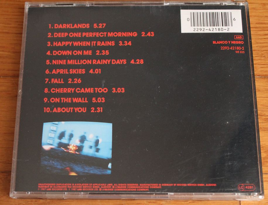 CD The Jesus and Mary Chain - Darklands (1987)
