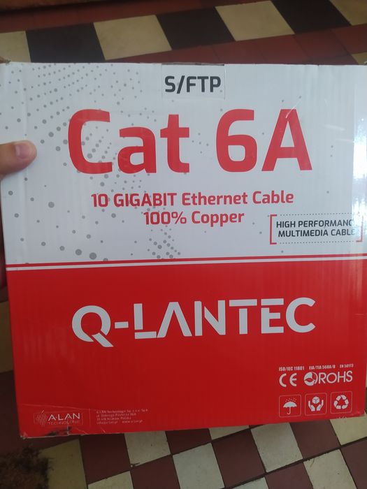 Kabel ethernetowy SFTP 6a