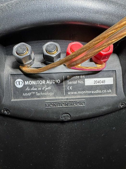 Акустическая система Monitor Audio Bronze B4 (5+1) и ресивер  б/у