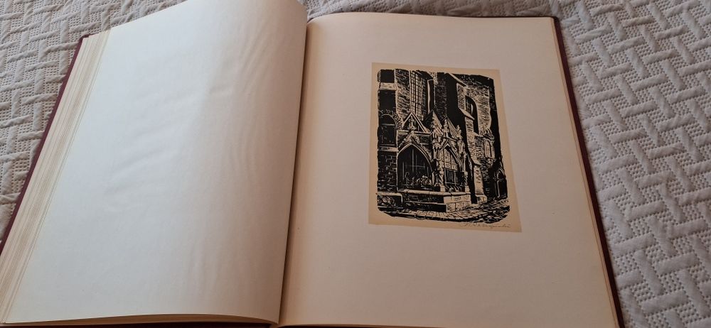 Stanisław Raczyński Album 10 drzeworytów miasta Kraków