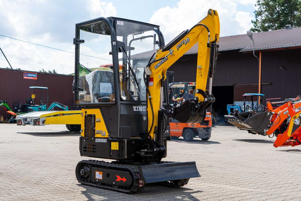 Minikoparka KINGWAY JEFF 10 KRS silnik KOOP wyprzedaż rocznika 2025