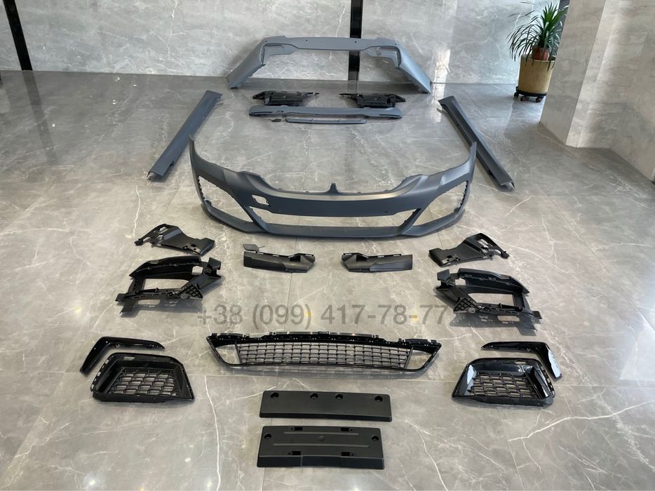 Обвес M Sport M-Performance рестайлинг BMW G30 LCI Бампер Пороги