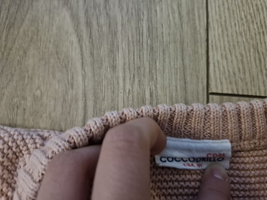 Sweterek Cocodrillo roz. 134