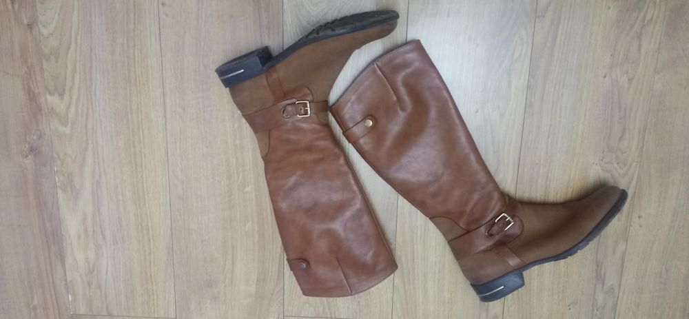 Kozaki skóra ocieplane