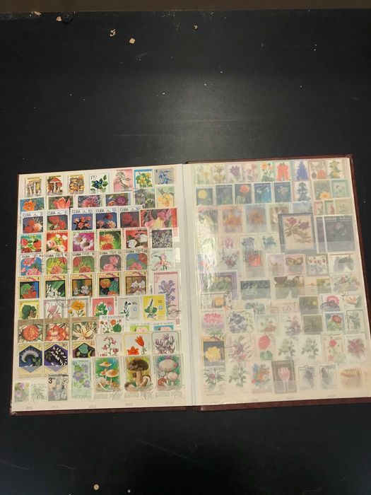 Альбом з марками флора 1000 шт