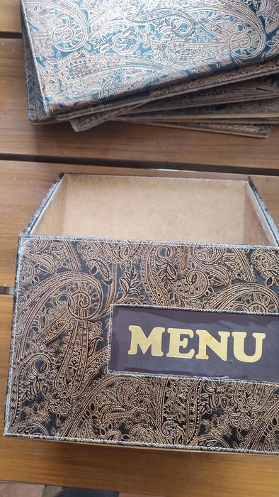 Menu de restaurante