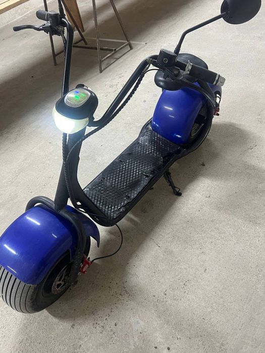 Електроскутер Cityco 1500W, 60V12Ah, Black (r804/1500Bk)