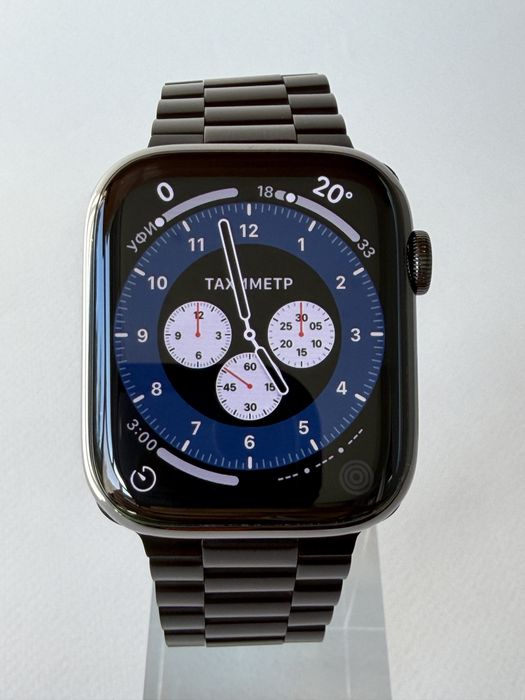 ‼️Apple Watch Series 8 45mm Stainless Steel Silver Graphite Stainless‼️