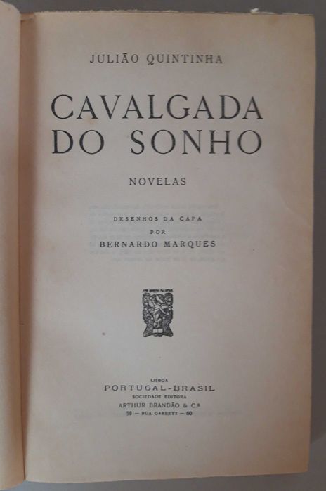 Livro- Ref CxC - Julião Quintinha - Cavalgada do Sonho