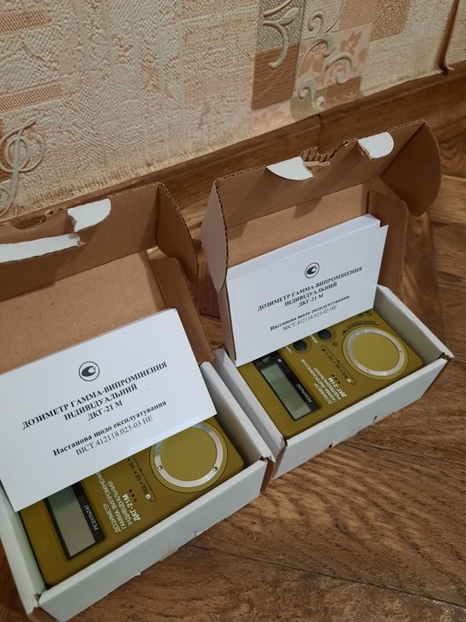 Як нові!!Дозиметр гамма-випромінення індивідуальний ДКГ-21М