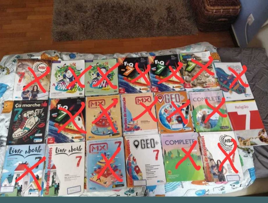 Livros sétimo ano
