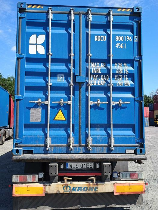 Kontener morski magazynowy 40 HC 12 metrowy, 2022 r.! Świetny stan!