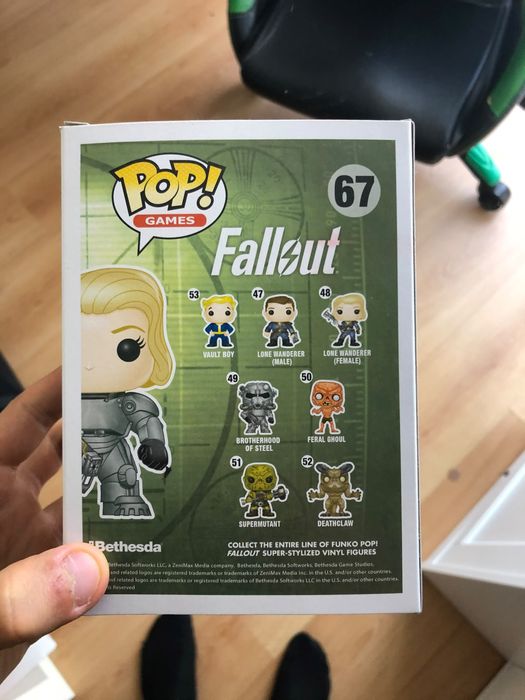 Funko Pop Fallout #67 Power Armor (Unmasked) – Underground Toys Exclusive (Original)