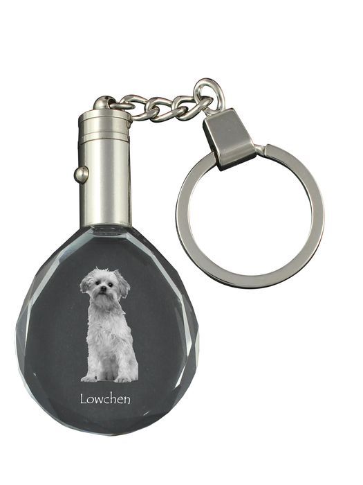 Lwi piesek brelok do kluczy owalny z koniem Art-Dog