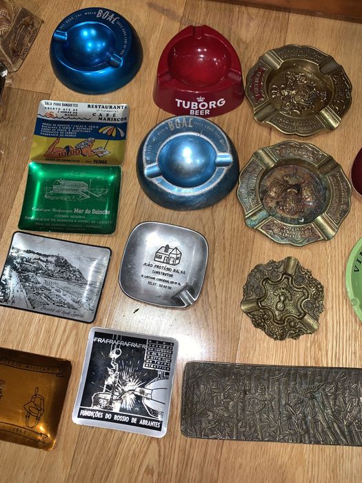 28 cinzeiros muito antigos rarissimos Oportunidade Única colecionadore