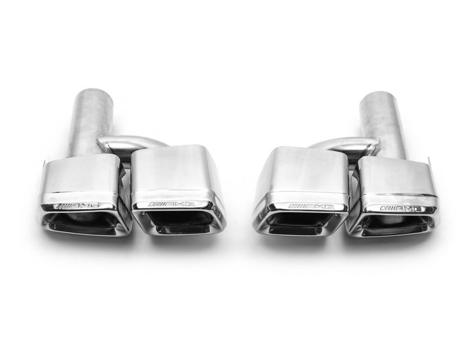 Mercedes S-сlass W221 2005-2013 рр. Насадки на глушник AMG S63