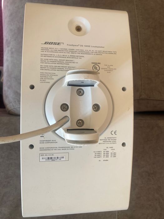 Coluna BOSE 100SE
