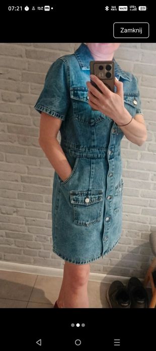 Sukienka jeansowa