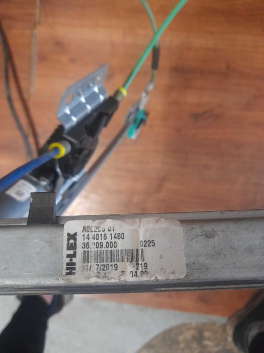 Mechanizm Szyby Prawy Przód Oryginał Jumpy Expert