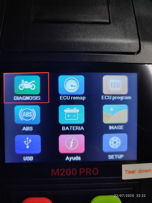 JDiag M 2000PRO, diagnóstico para motos