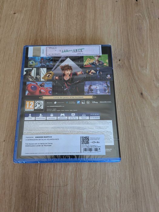 Kingdom Hearts 3 - PS4 - Novo/selado