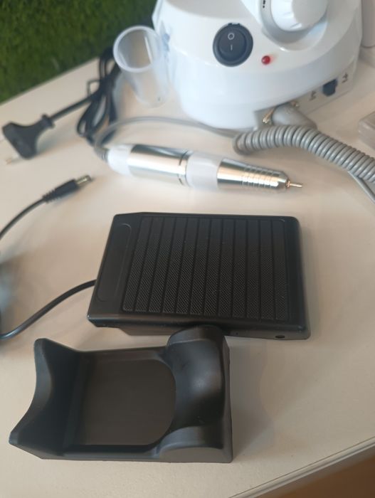 Zestaw do robienia paznokci, lampa, frezarka, manicure, hybryda, żel