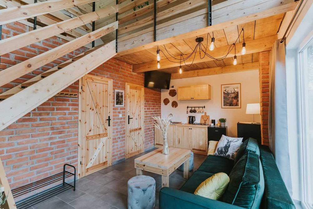 Domek 50m2 Ustrzyki Dolne z kominkiem Bieszczady Solina