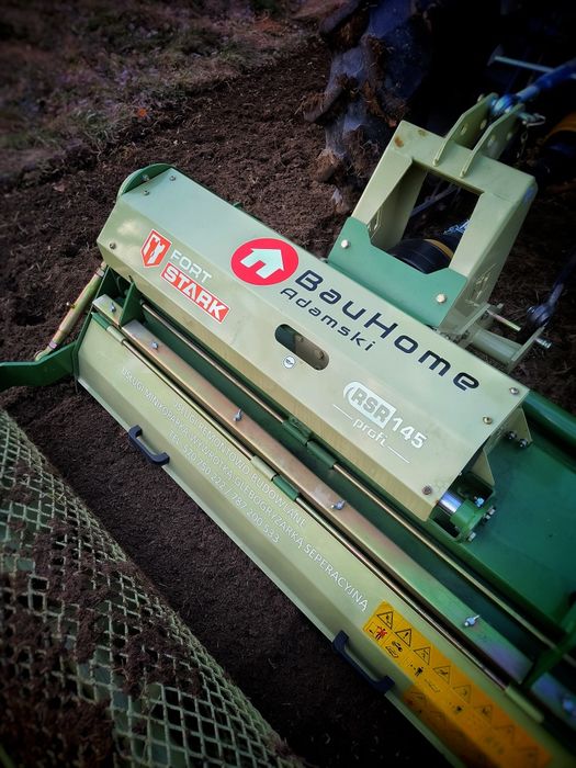Usługi glebogryzarką seperacyjną/minikoparką 2,5t i inne