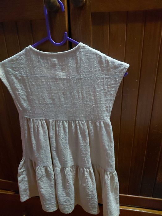 Vestido com botoes