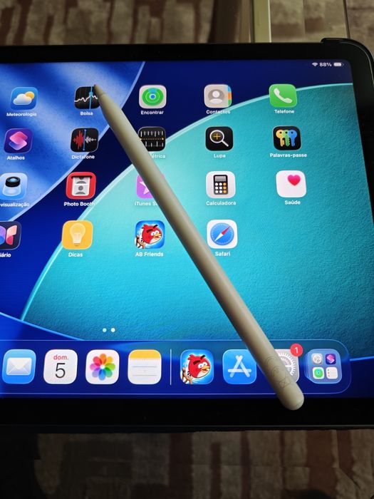iPad Air 2020, 64 gb ,10,9" com pen e capa