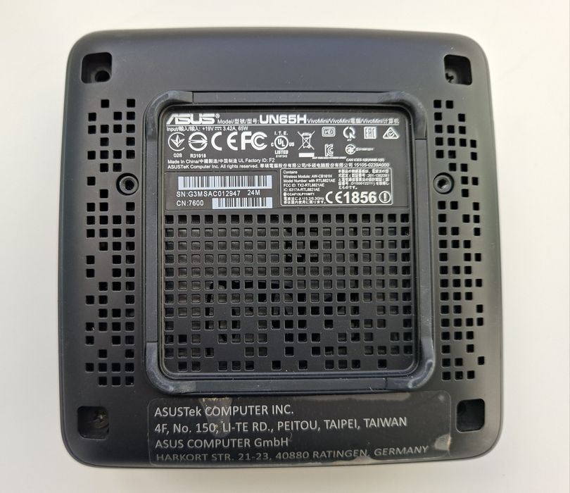 Mini PC ASUS UN65H MiniVivo
