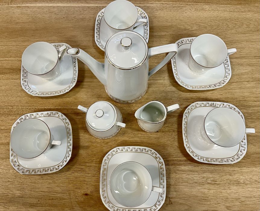 Unikatowy serwis kawowy Helena/Milenium Wałbrzych PRL