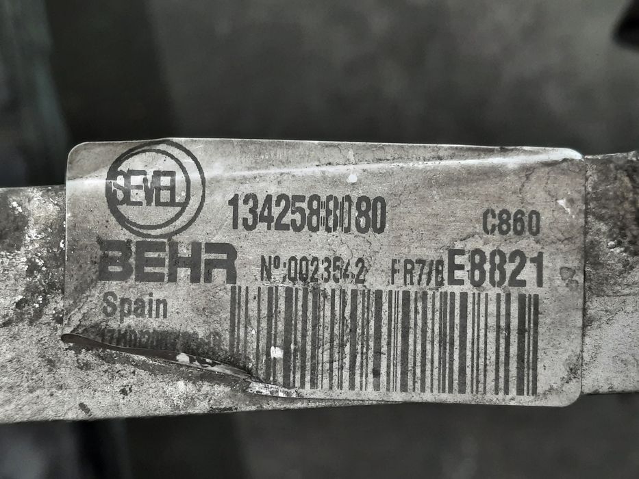 Radiador de água FIAT Ducato (250_, 290_)