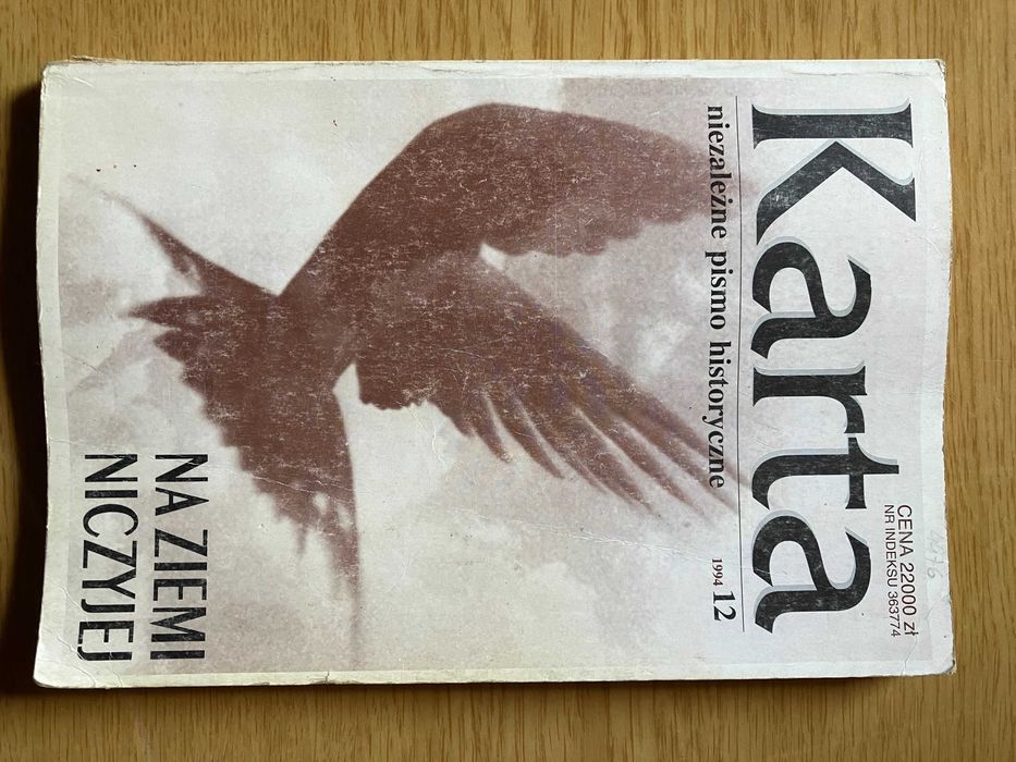 Karta Niezależne pismo historyczne nr 12 /1994 Na ziemi niczyjej