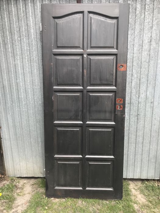 Drzwi drewniane lewe