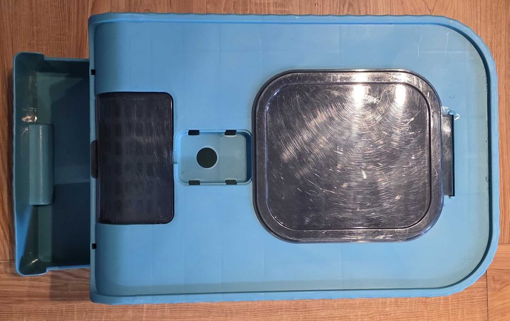 Caixa de Areia para Gatos Médios. Fechada com Gaveta de Limpeza