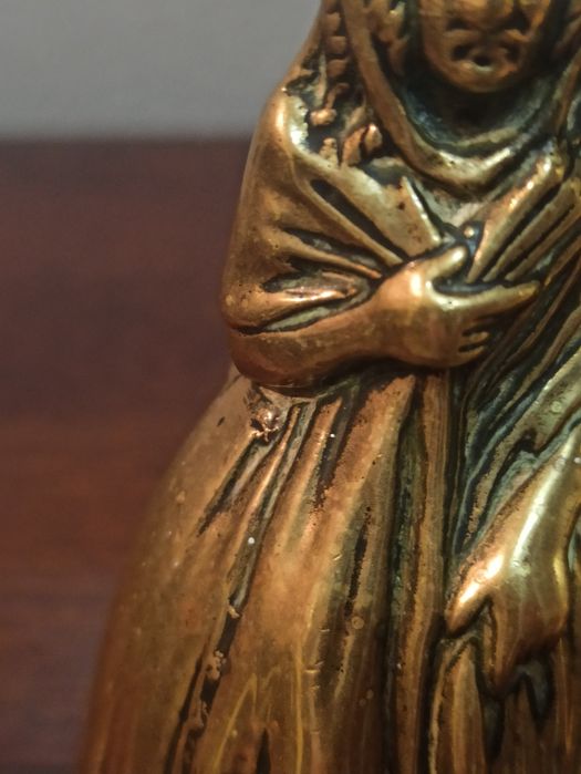 Dzwonek mosiężny - dama