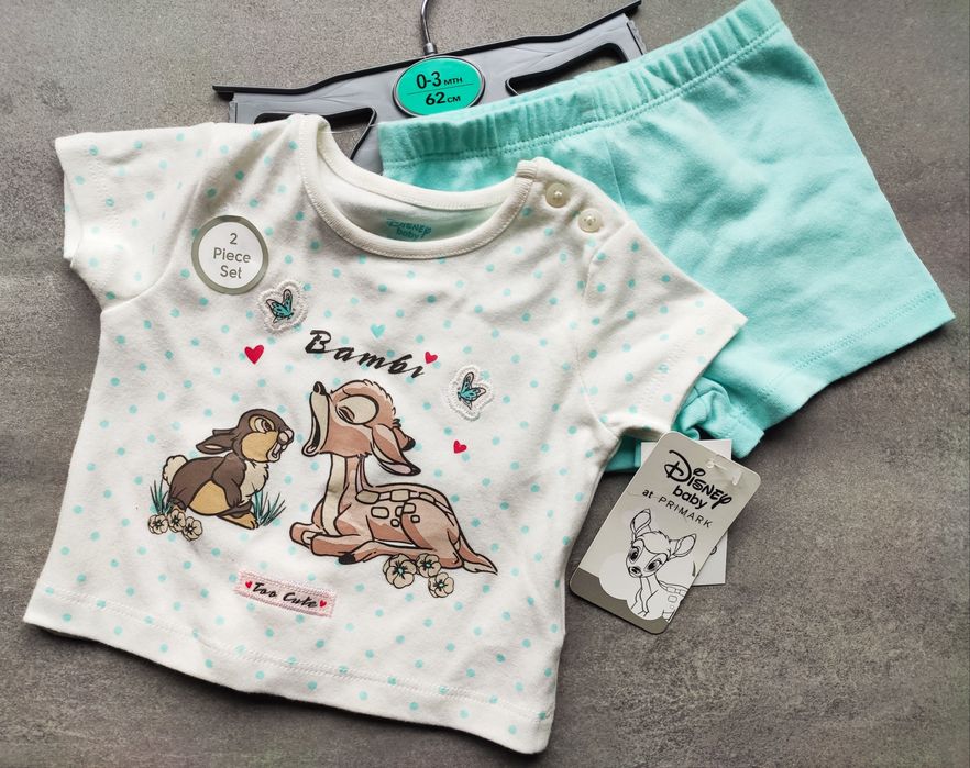 Koszulka spodenki zestaw Disney baby NOWY